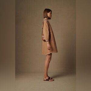 Soeur onagre dress in beige rose